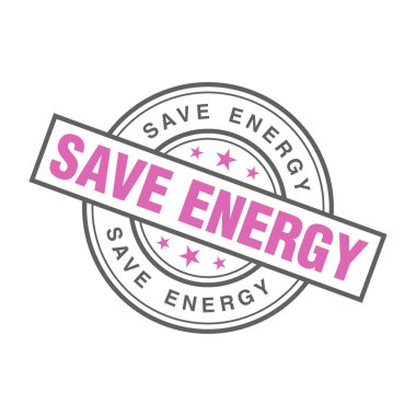 Enerji Harfi Plastik Damga Şablonunu Kaydet