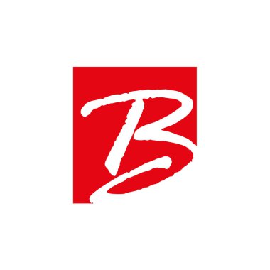 Harf B İlk Logo Şablonu