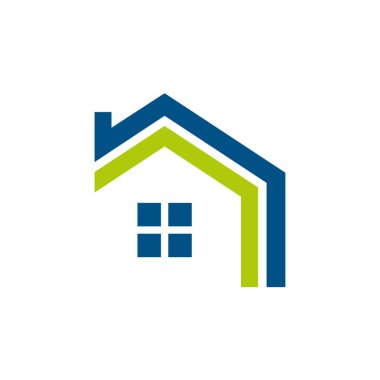 Ev Emlak logo şablonu
