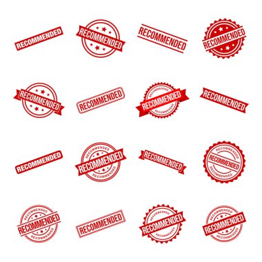 Önerilen Harf Lastik Damga Şablonunu Ayarla