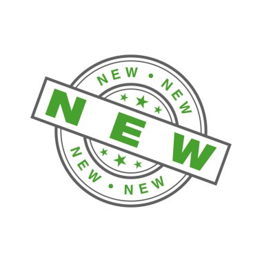 Yeni Harf Lastik Damga Şablonu Tasarımı