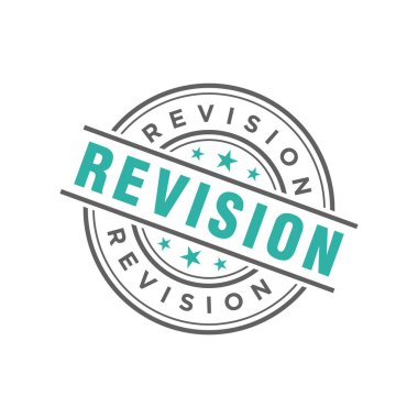 Sürüm Harfi Lastik Damga Şablonu Tasarımı