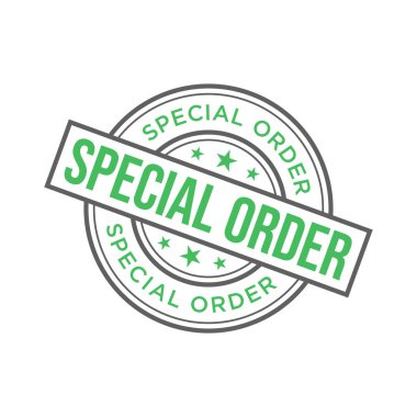 Özel sipariş Harf Lastik Damga Şablonu Tasarımı