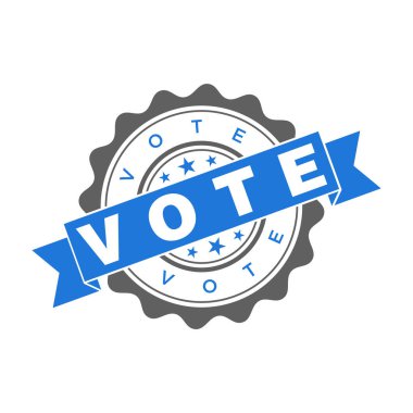 Oylama Harfi Lastik Damga Şablonu Tasarımı