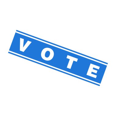 Oylama Harfi Lastik Damga Şablonu Tasarımı