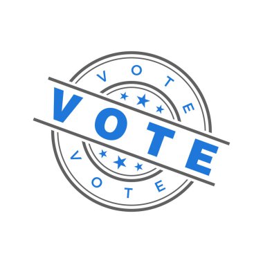 Oylama Harfi Lastik Damga Şablonu Tasarımı