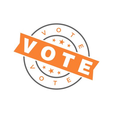 Oylama Harfi Lastik Damga Şablonu Tasarımı