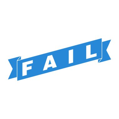 Başarısız Harf Kauçuk Damga Şablonu Tasarımı