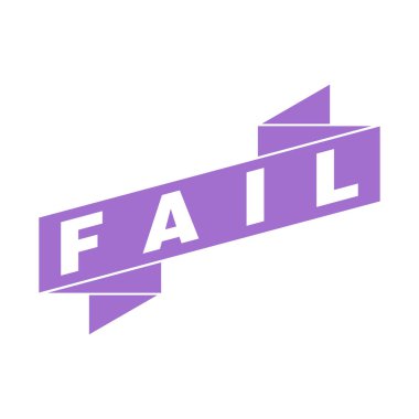 Başarısız Harf Kauçuk Damga Şablonu Tasarımı