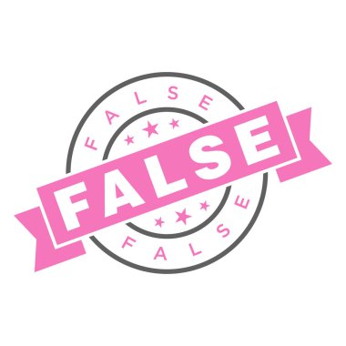 Sahte Harf Lastik Damga Şablonu Tasarımı