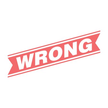 Yanlış Harf Lastik Damga Şablonu Tasarımı