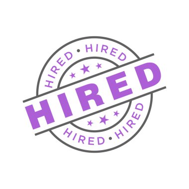 Kiralanmış Harf Lastik Damga Şablonu Tasarımı