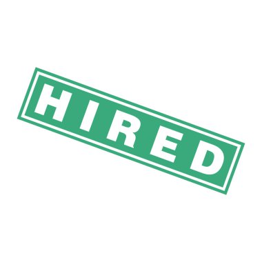 Kiralanmış Harf Lastik Damga Şablonu Tasarımı