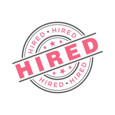 Kiralanmış Harf Lastik Damga Şablonu Tasarımı