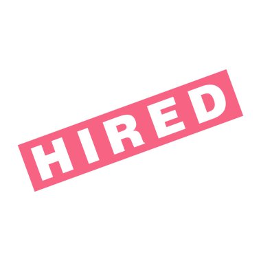 Kiralanmış Harf Lastik Damga Şablonu Tasarımı