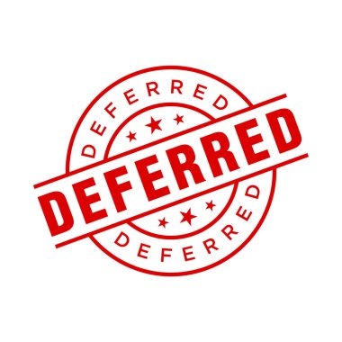 Ertelenmiş Harf Lastik Damga Şablonu Tasarımı