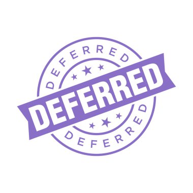 Ertelenmiş Harf Lastik Damga Şablonu Tasarımı