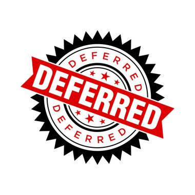 Ertelenmiş Harf Lastik Damga Şablonu Tasarımı