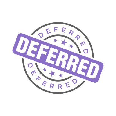 Ertelenmiş Harf Lastik Damga Şablonu Tasarımı