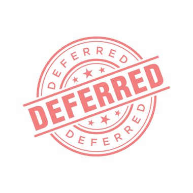 Ertelenmiş Harf Lastik Damga Şablonu Tasarımı