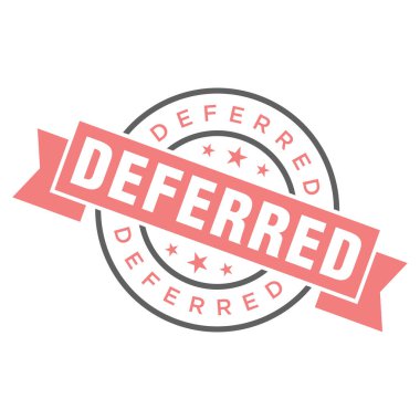 Ertelenmiş Harf Lastik Damga Şablonu Tasarımı