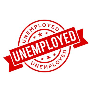 İşsiz Harf Lastik Damga Şablonu Tasarımı