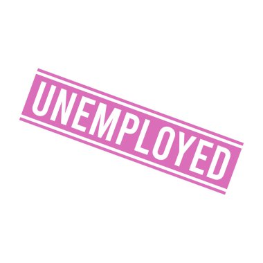 İşsiz Harf Lastik Damga Şablonu Tasarımı