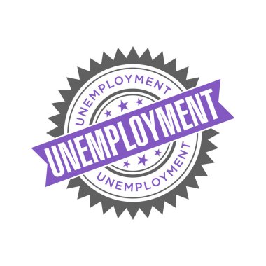 İşsizlik Mektubu Damga Şablonu Tasarımı