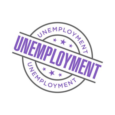 İşsizlik Mektubu Damga Şablonu Tasarımı
