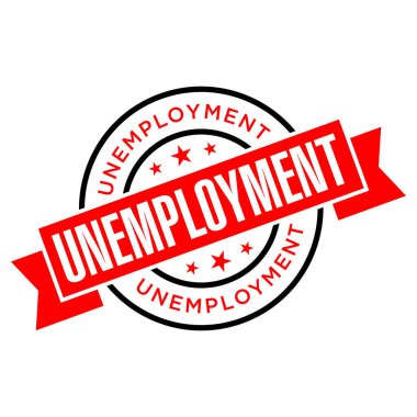 İşsizlik Mektubu Damga Şablonu Tasarımı