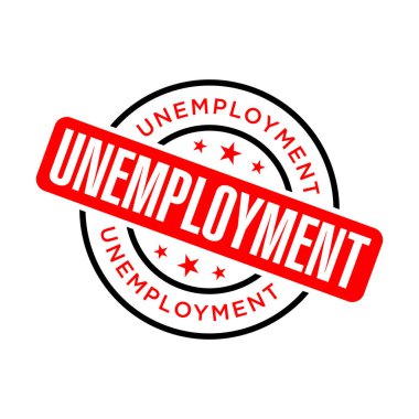 İşsizlik Mektubu Damga Şablonu Tasarımı