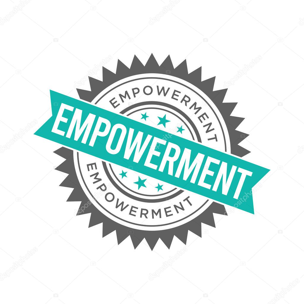 Empowerment Letter Rubber Stamp Template Design