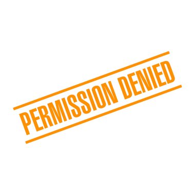 İzin Verilmeyen Harf Plastik Damga Vektör Tasarım Şablonu