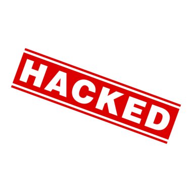 Hacklenmiş Harf Kauçuk Damga Vektörü Tasarım Şablonu