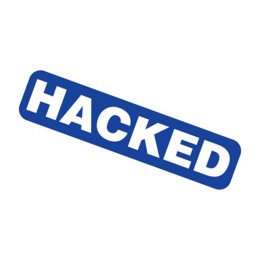 Hacklenmiş Harf Kauçuk Damga Vektörü Tasarım Şablonu