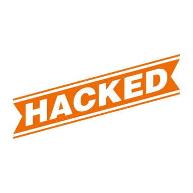 Hacklenmiş Harf Kauçuk Damga Vektörü Tasarım Şablonu