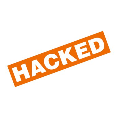 Hacklenmiş Harf Kauçuk Damga Vektörü Tasarım Şablonu