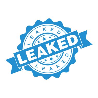 Sızdırılan Harf Lastiği Damga Vektörü Tasarım Şablonu