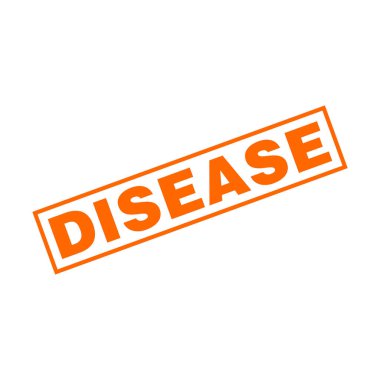 Disease Letter Rubber Stamp Vector Design Template