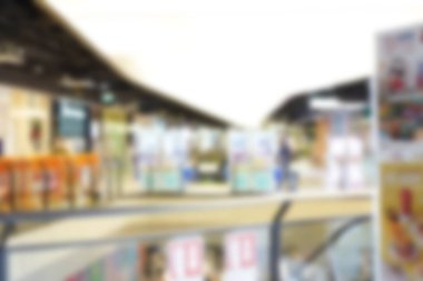 Bulanık içsel dükkan arka planı