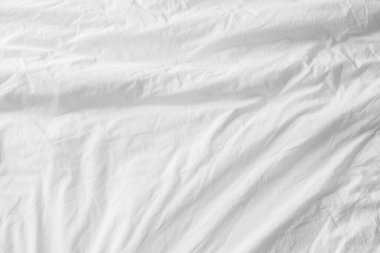 Metin ve fikir tasarımı için boş yumuşak malzeme alanı olan gri kumaş kumaş kumaş dokusu. Yeni dekoratif arkaplan için kullanılan temiz beyaz katmanlı dokuma konsepti ayrıntılı resim ekle, retro düzlemini ört