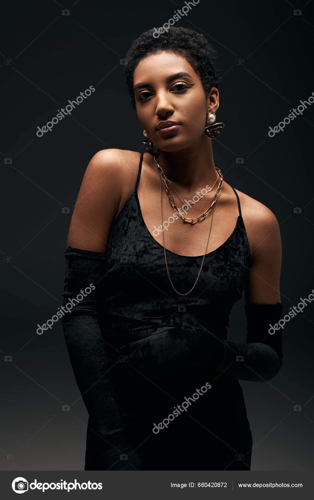 Black Strapless Formal Gown | Black dress formal, Black dress accessories,  Accessorize black dress