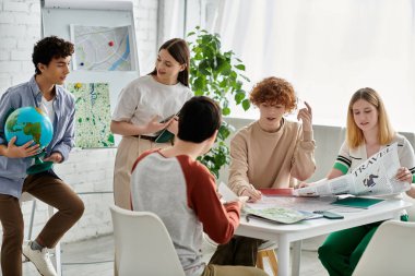 Gençler Model Birleşmiş Milletler konferansında tartışmaya giriştiler.