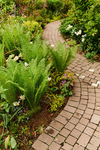 Lush greenery thrives as plants grow in a cozy greenhouse, radiating bliss and vitality.