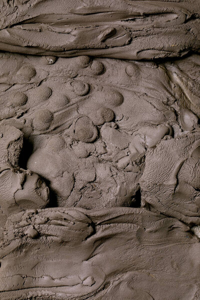 Закрыть сырую текстуру когтей. Керамика фон для керамики магазин, рынок или мастерская. Макрофотография