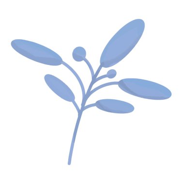 Botanik suluboya element süsleme vektörü