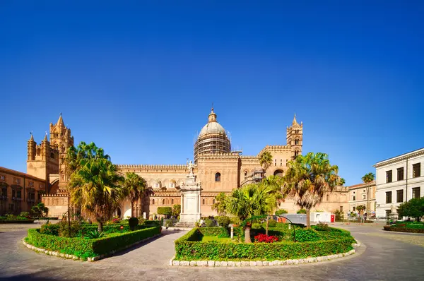The Cathedral Basilica of the Holy Virgin Mary of the Assumption in Palermo Sicily Italy