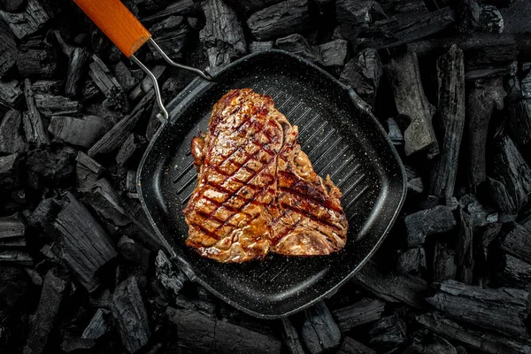 Lokantası Menüsü Için Biftek Biftek Bifteği Afiş Menü Metin Için — Stok fotoğraf