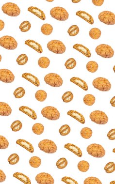 Açık arkaplanda peynirle dolu ev yapımı yulaf ezmeli kurabiyeler.,