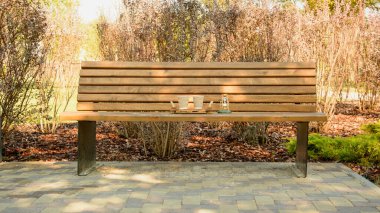Parktaki boş bank